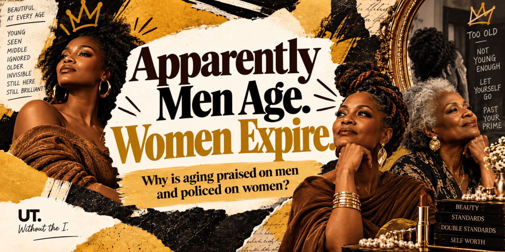 Why is aging praised on men and policed on women?